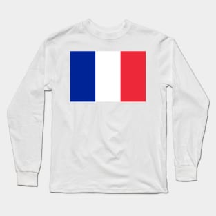 France National Flag Long Sleeve T-Shirt